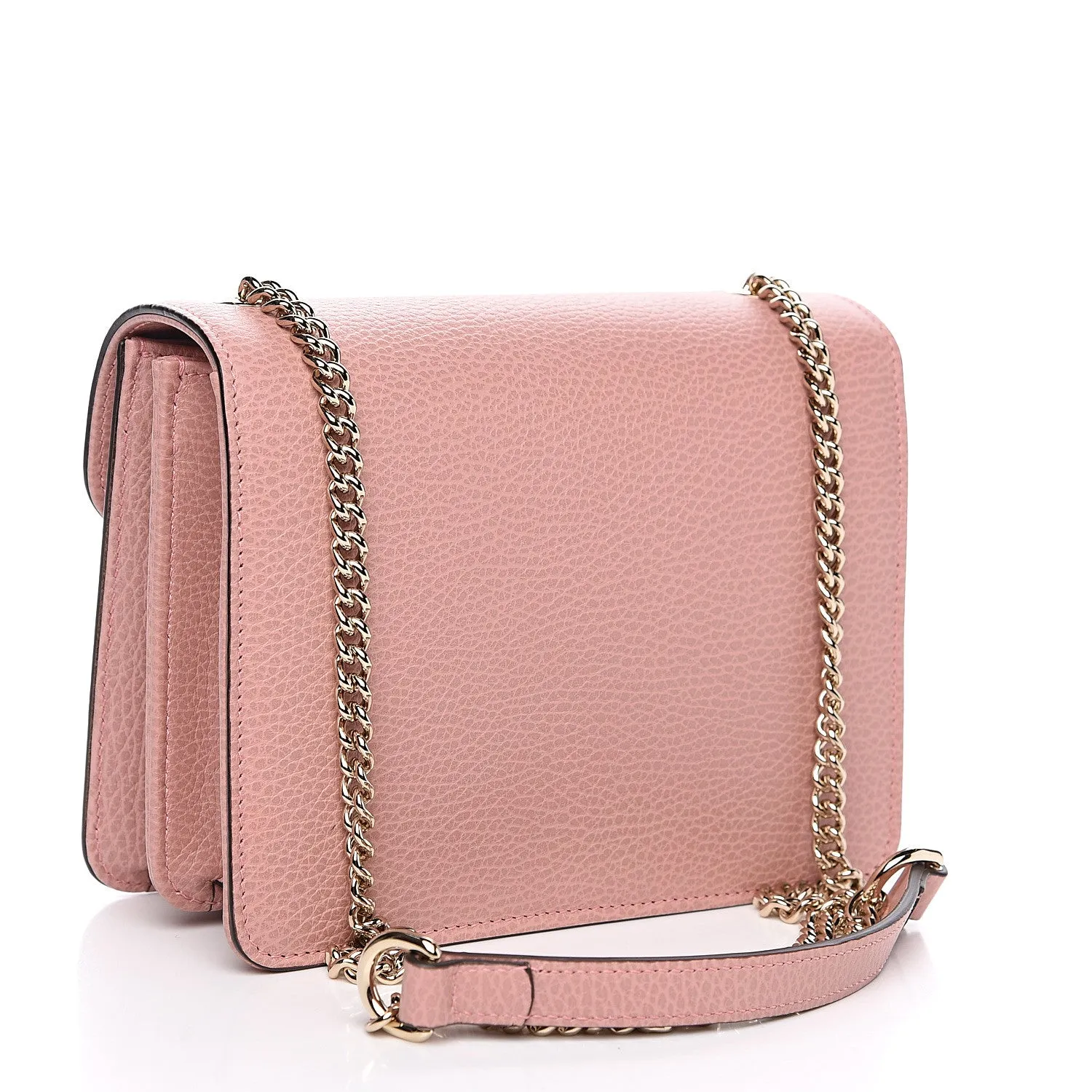 Gucci Interlocking GG Crossbody Bag in Soft Pink