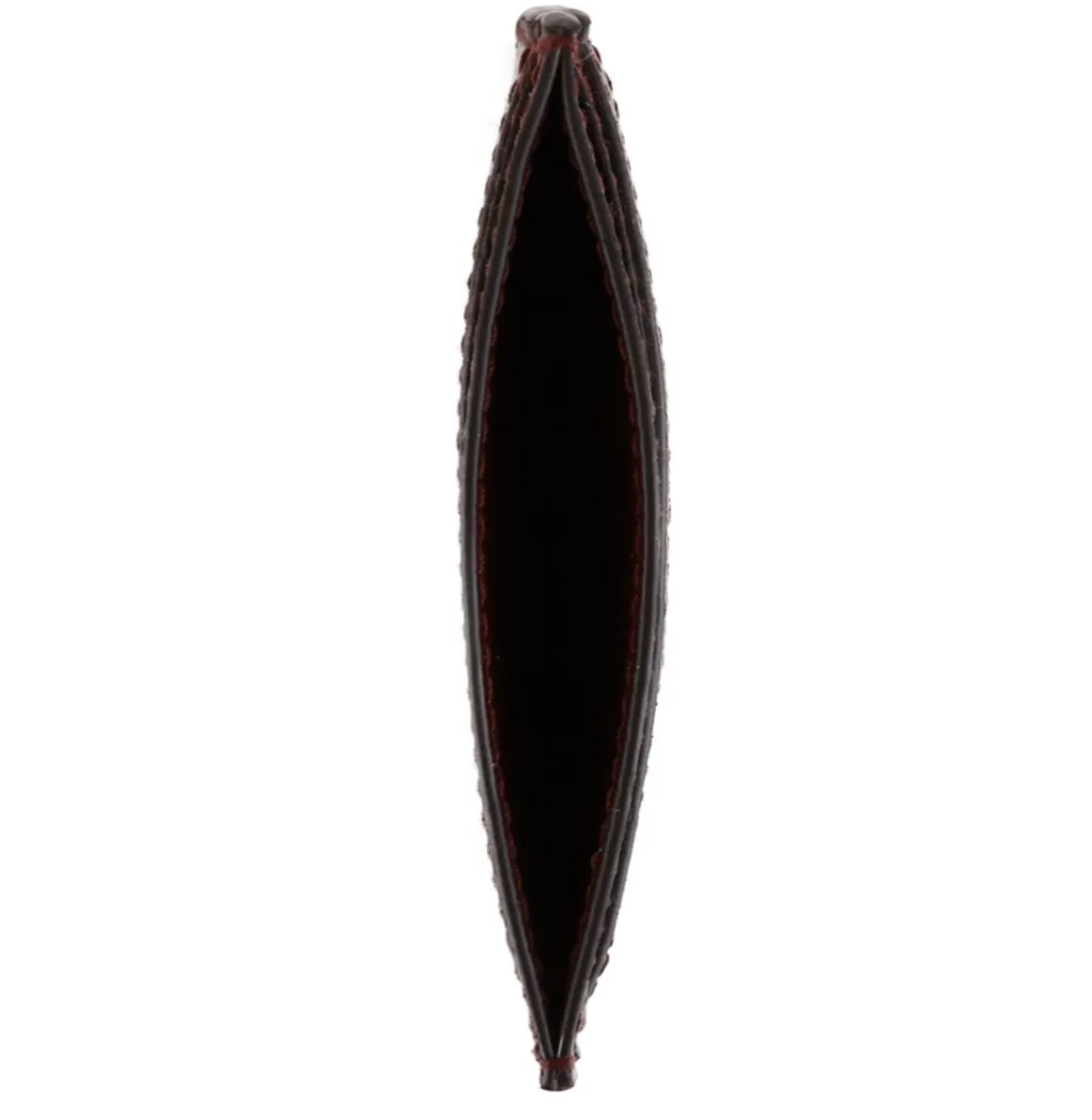 Gucci Ophidia GG Leather Cardholder in Burgundy
