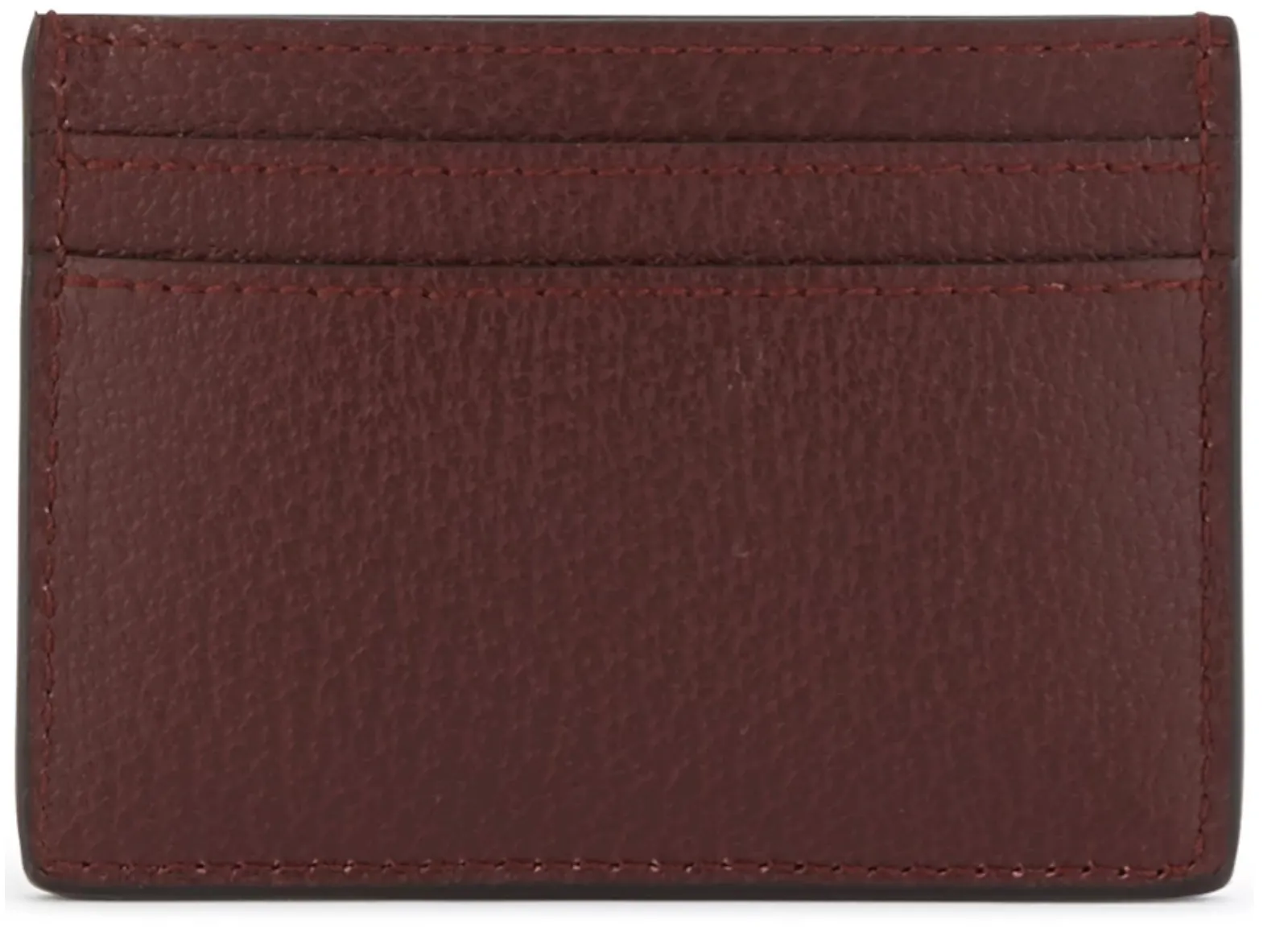 Gucci Ophidia GG Leather Cardholder in Burgundy