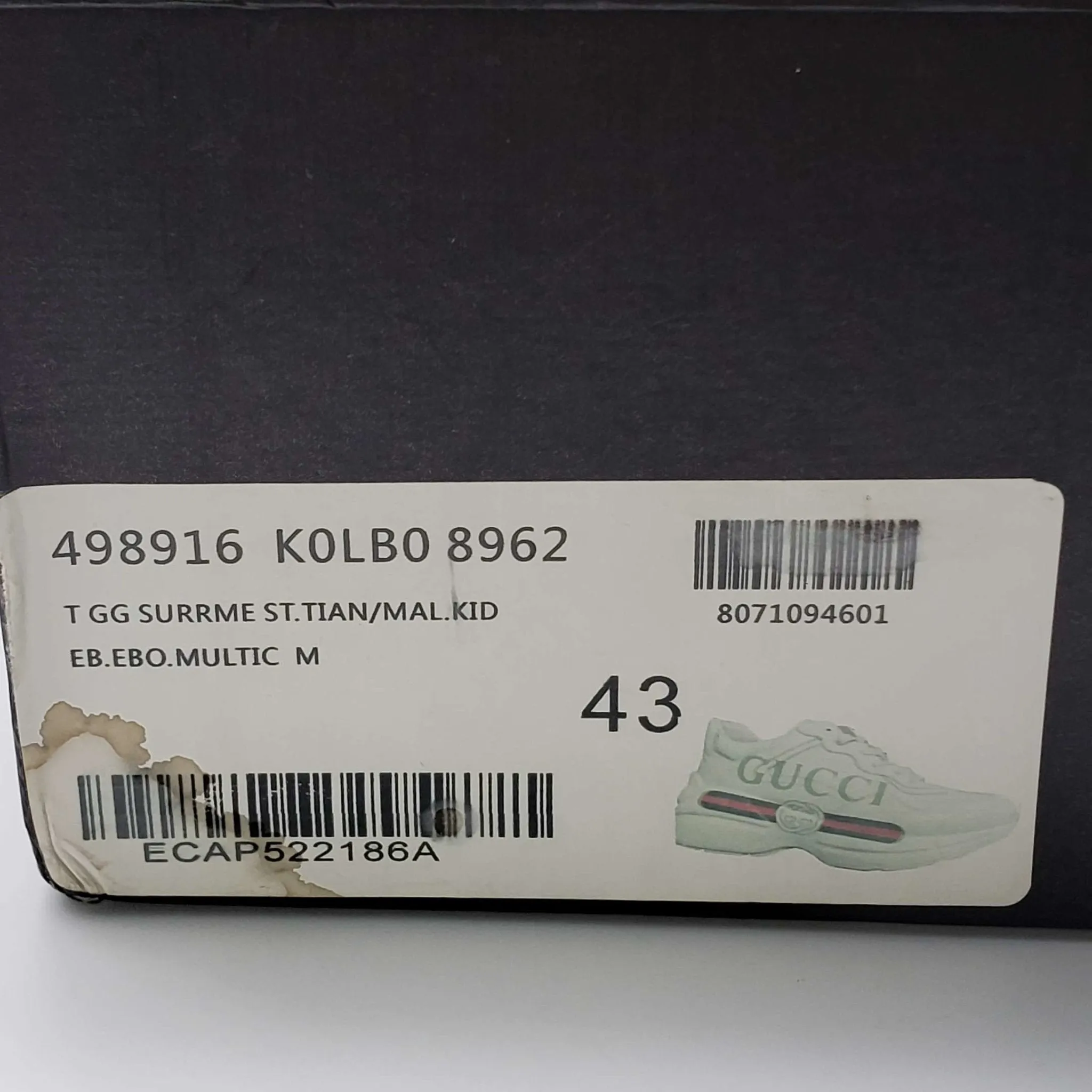 Gucci Sneakers Shoes