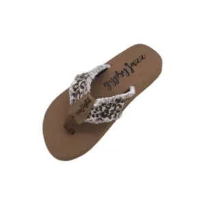 Gypsy Jazz Cream Leopard Sandal