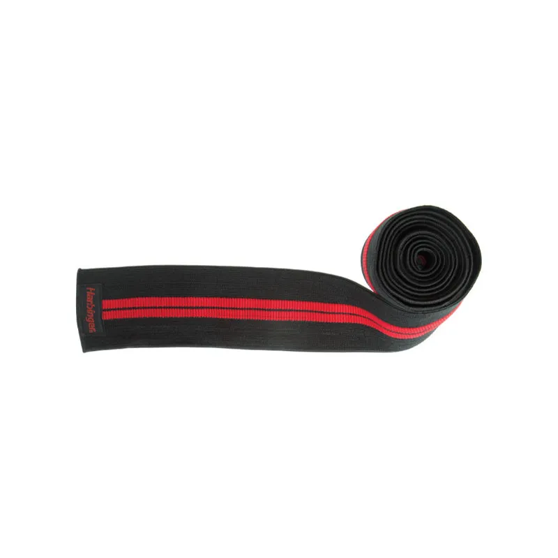 HARBINGER RED LINE KNEE WRAPS 78 INCH BLACK