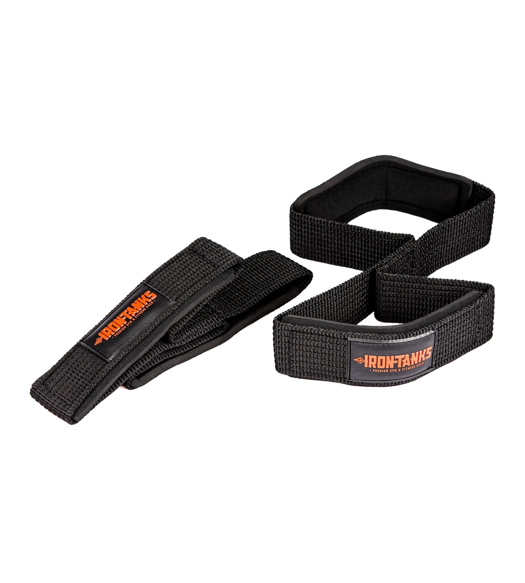 Hauler Figure 8 Lifting Straps - Immortal Black