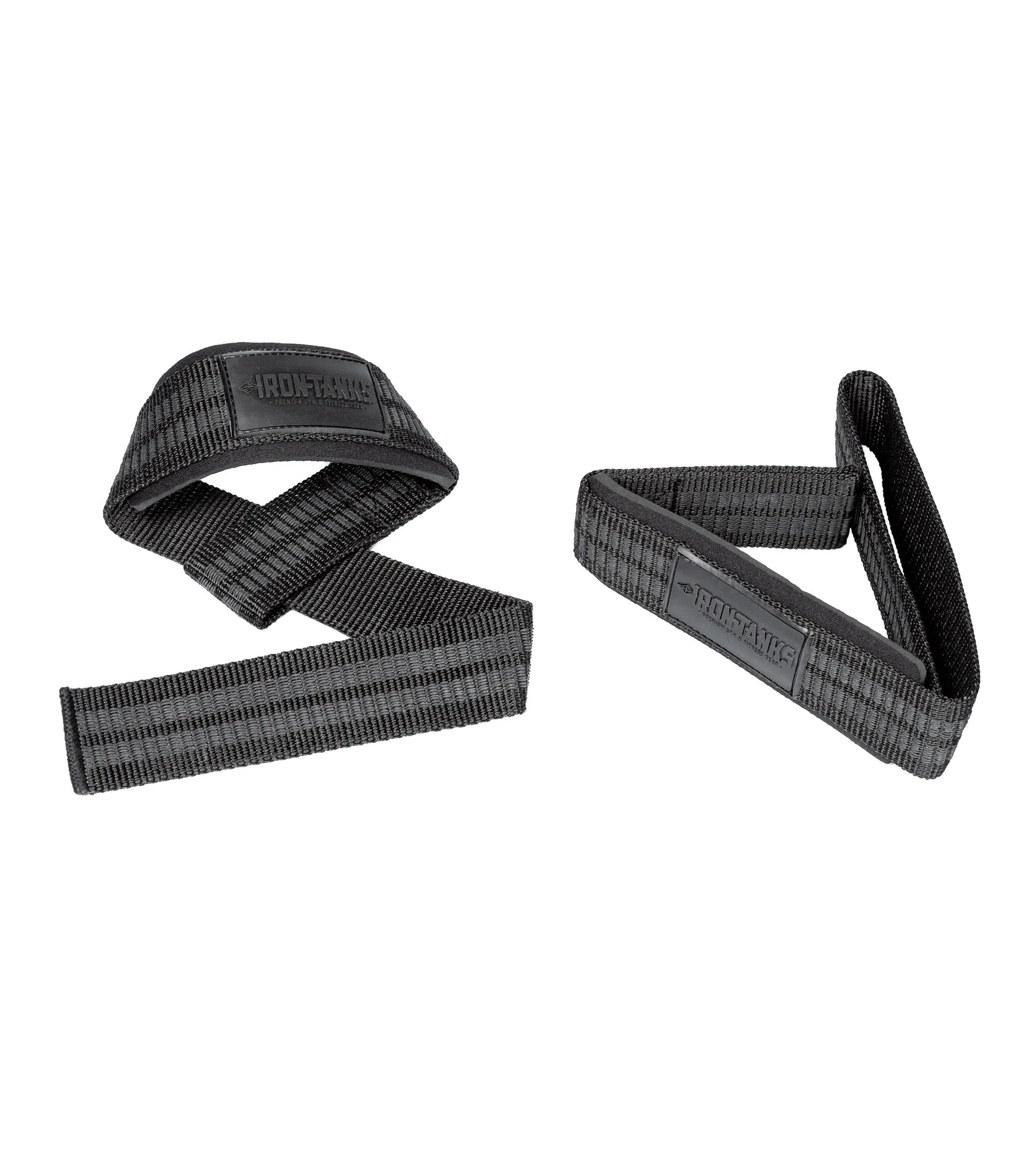 Hauler Nylon Lifting Straps Griptech - Immortal Black