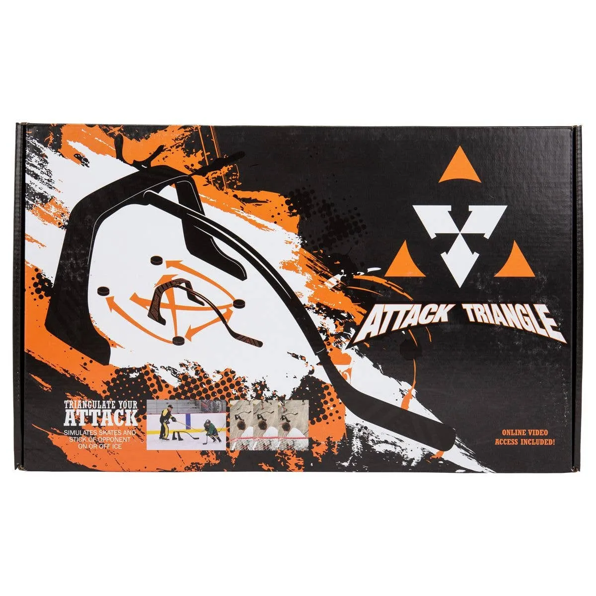 Hockey Stickhandling Attack Triangle Training Aid