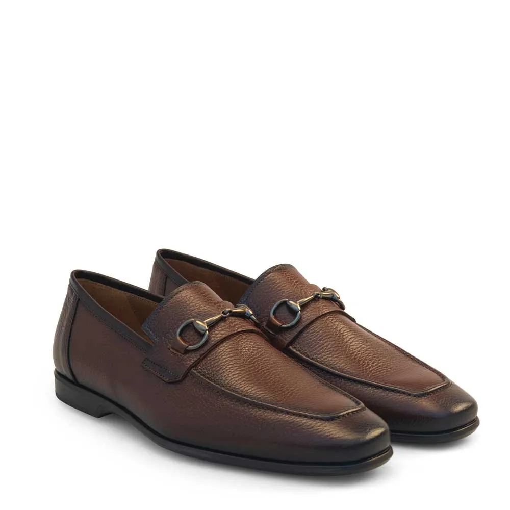 Horsebit Rubber-Sole Loafer