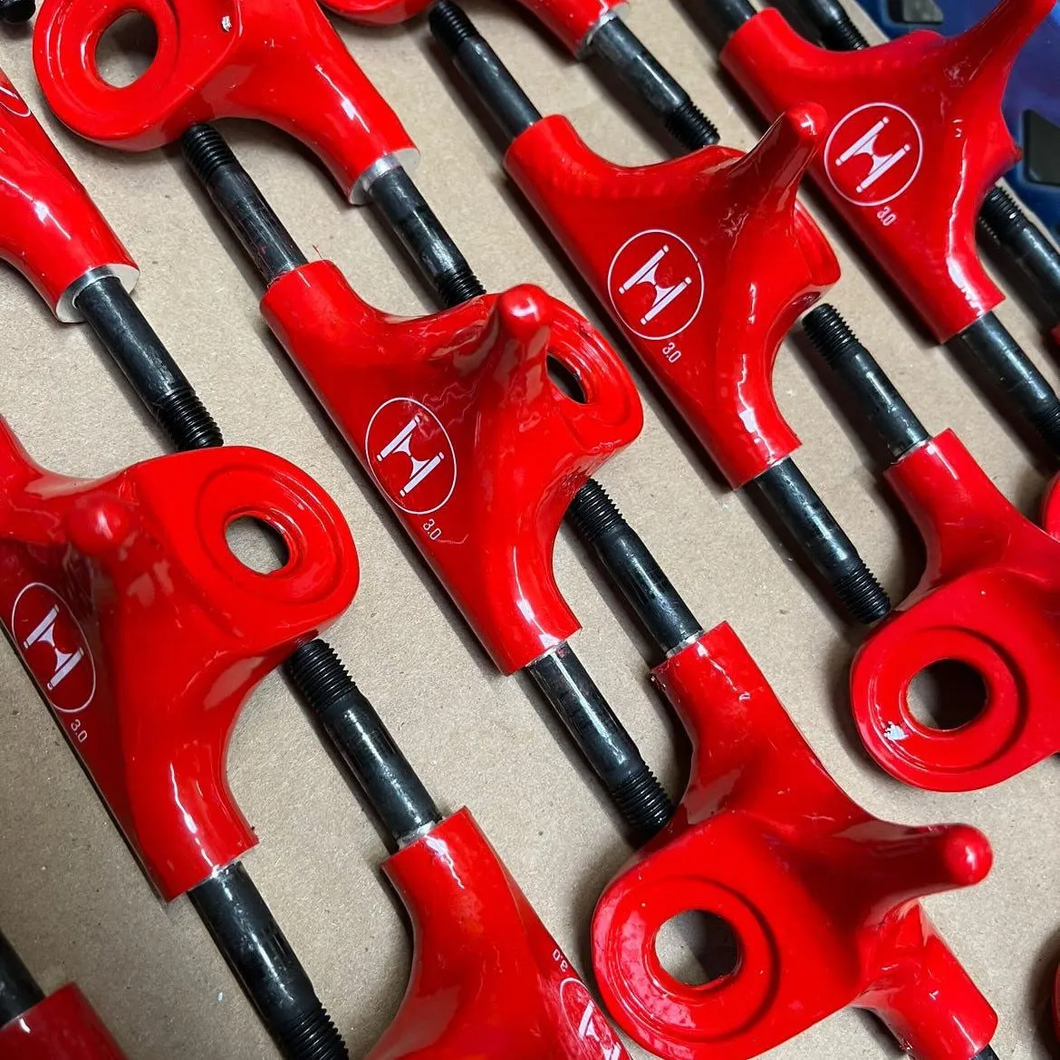 Huck 3" Skate Trucks  - Empire Red -