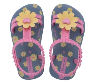 Ipanema Daisy Baby Sandal - Pink, Blue & Yellow