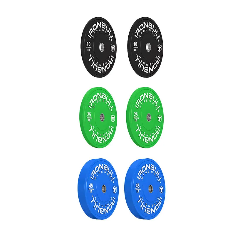 Iron Bull | Colored Training Bumper Plates - Pounds