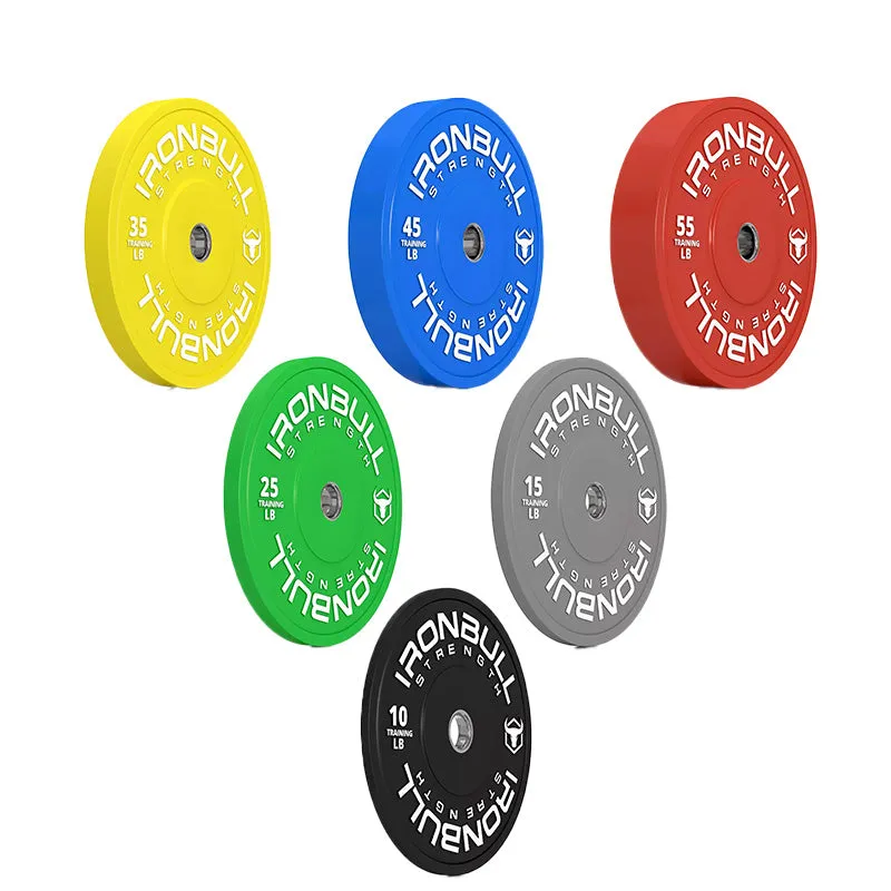 Iron Bull | Colored Training Bumper Plates - Pounds