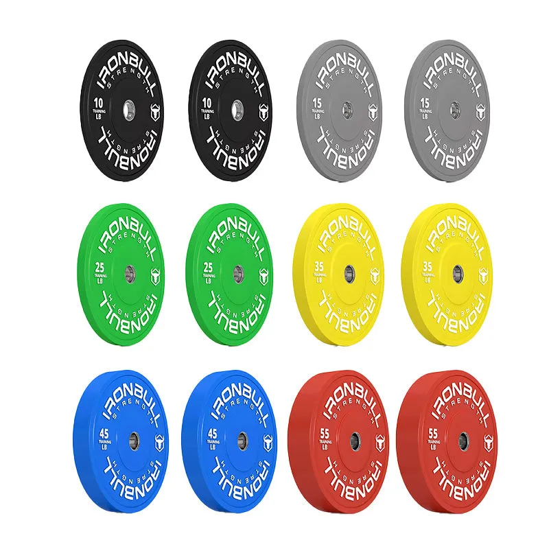 Iron Bull | Colored Training Bumper Plates - Pounds