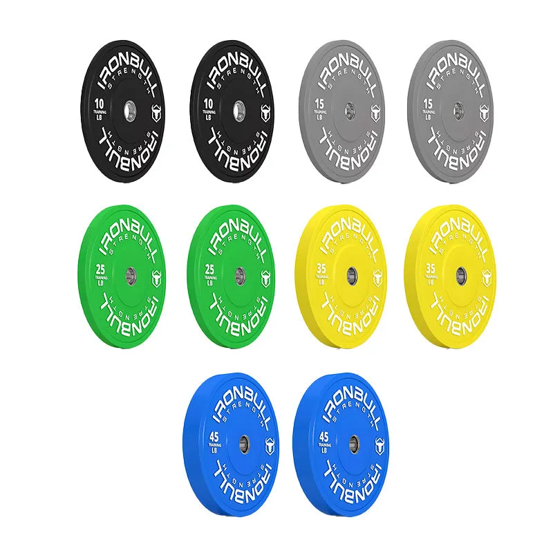 Iron Bull | Colored Training Bumper Plates - Pounds