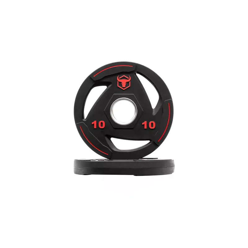 Iron Bull | Rubber Coated Weight Plates - Pounds