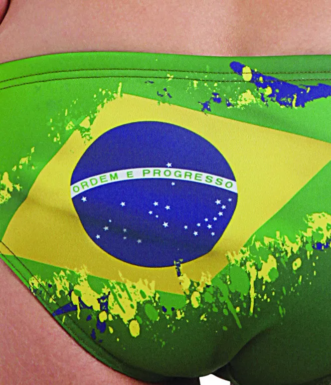 Jaked Boys' Brief BRAZIL FLAG JWNUO05011