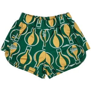 Jelly Alligator Balloon Bonanza Retro Shorts - Gold