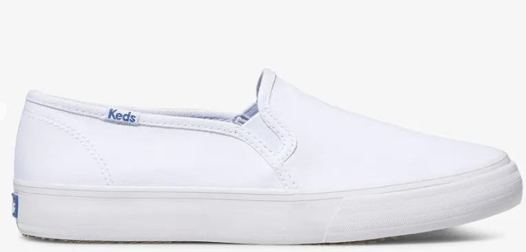 Keds Women's Double Decker Canvas WF61020- White