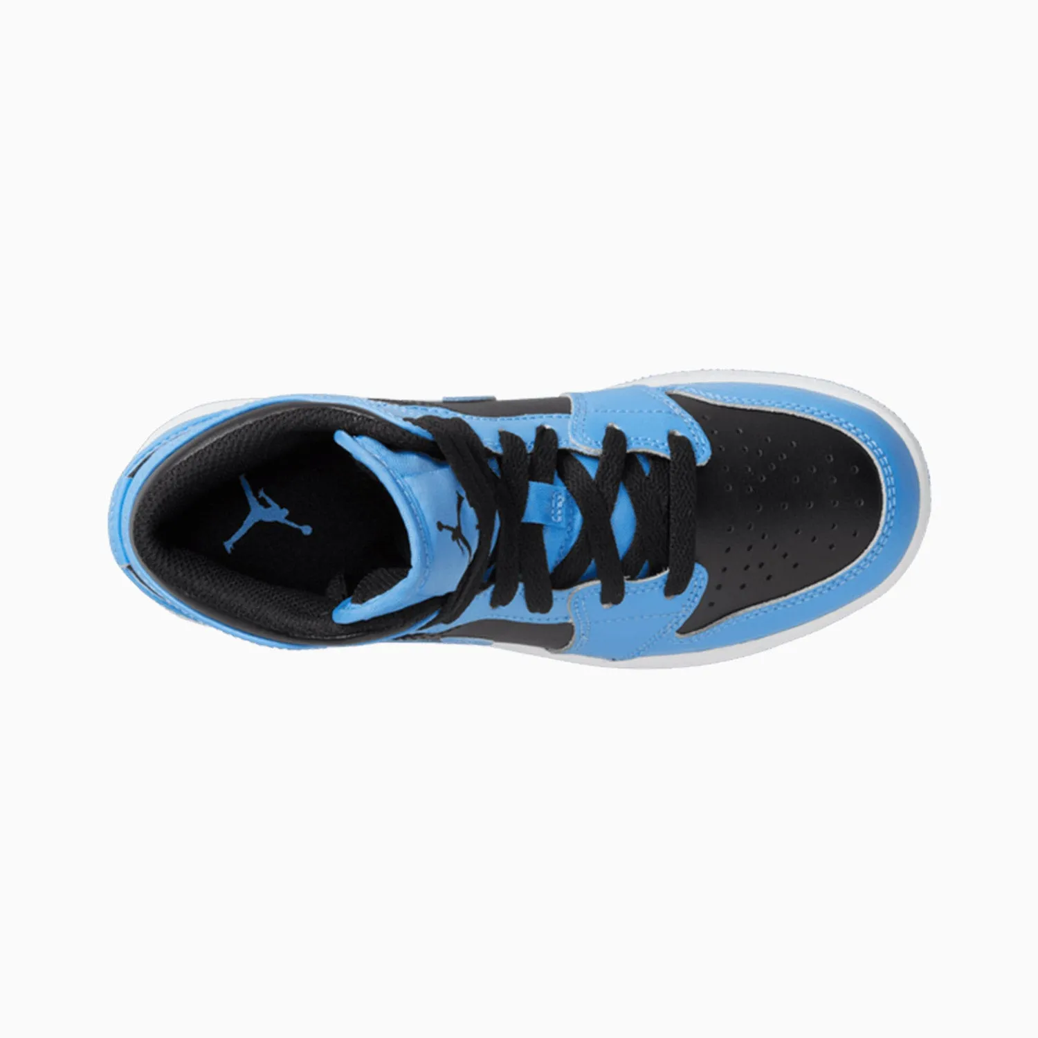 Kid's Air Jordan 1 Mid "University Blue" Grade School