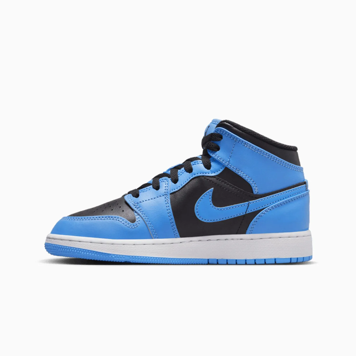 Kid's Air Jordan 1 Mid "University Blue" Grade School