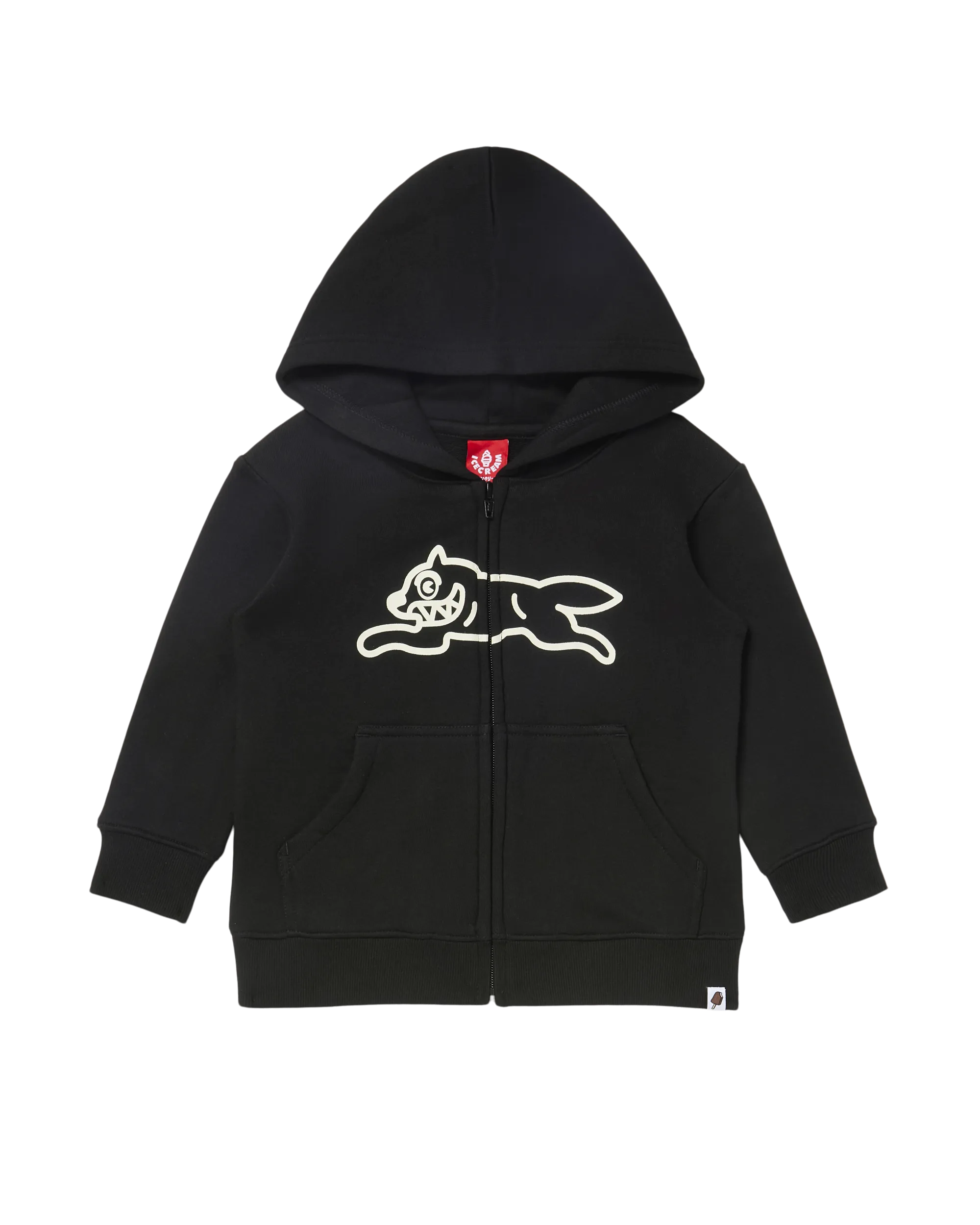 Kids Dog Town Zip Front Hoodie