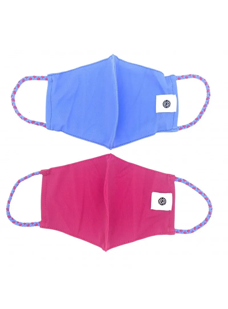 Kids Pom Masks by Pomchies - Tulip / Fuchsia