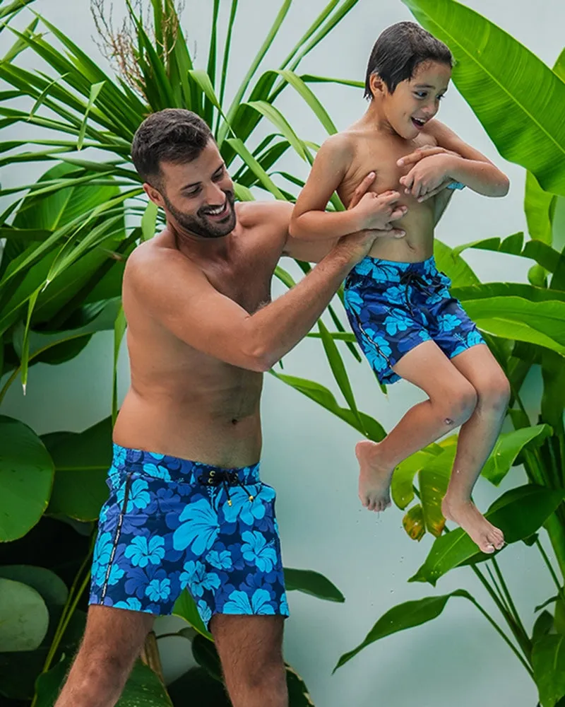 Kids Shorts - Hawaiian Blue