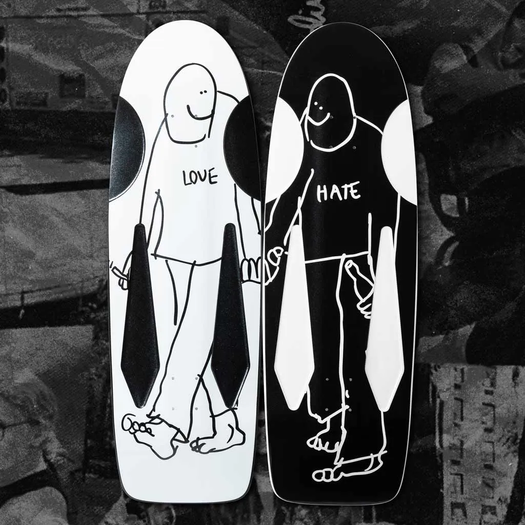 KROOKED SKATE SHOP DAY 2025 BEAMER LOVE (BLACK)