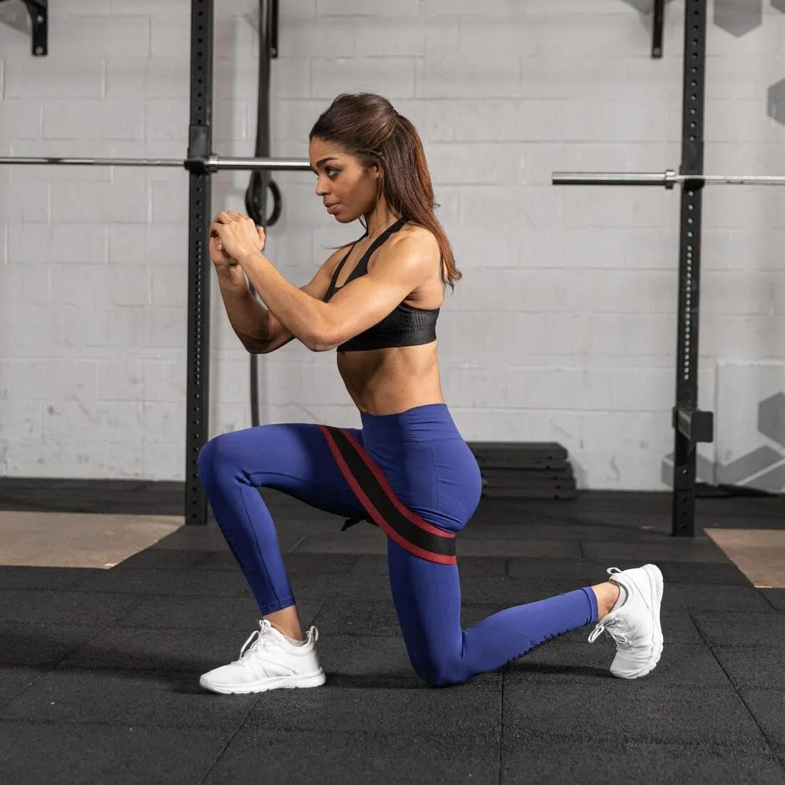 Élastique de musculation fessiers 22 kg longueur réglable - Fast glute band