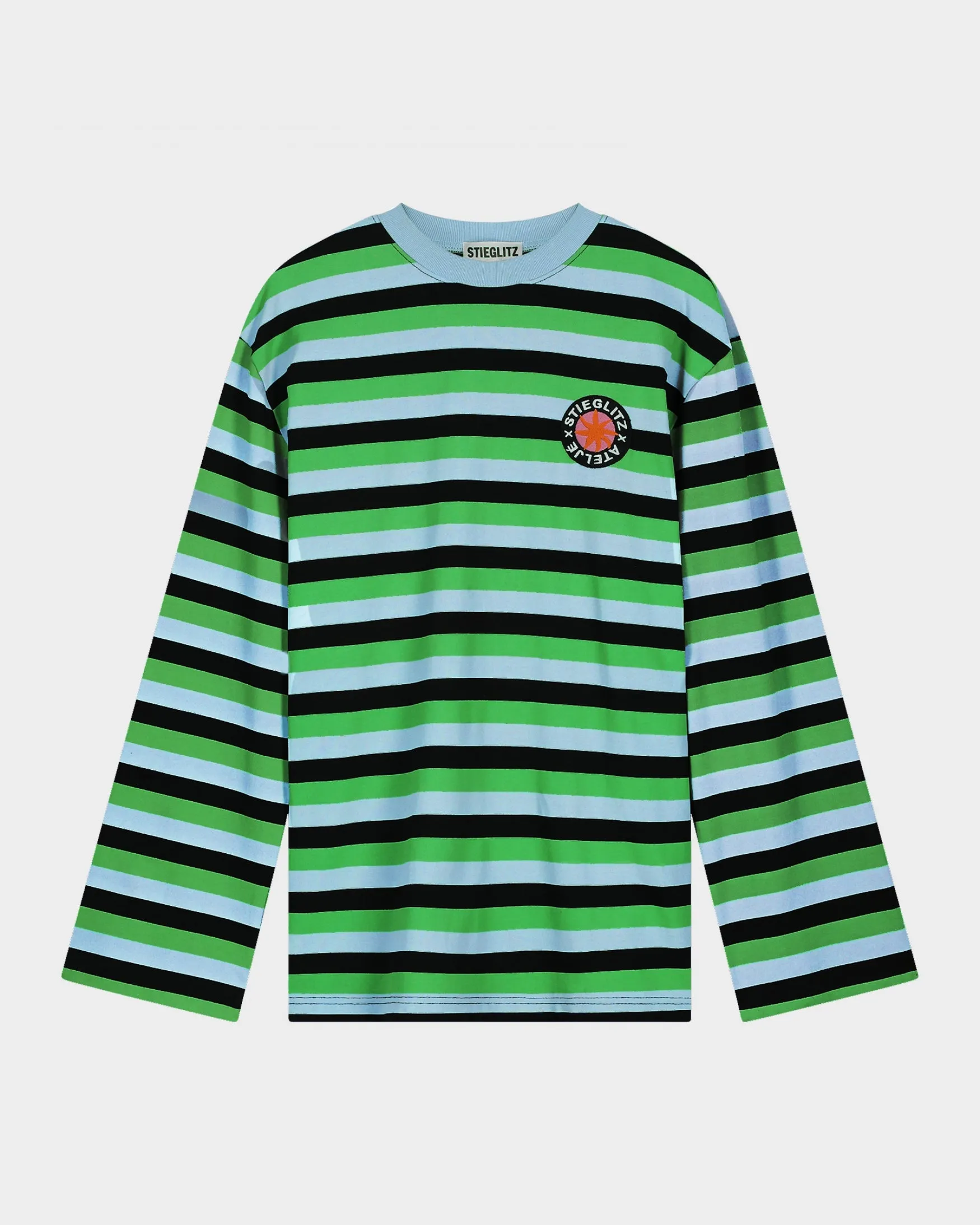 Leah Wide Skate Longsleeve | Blue