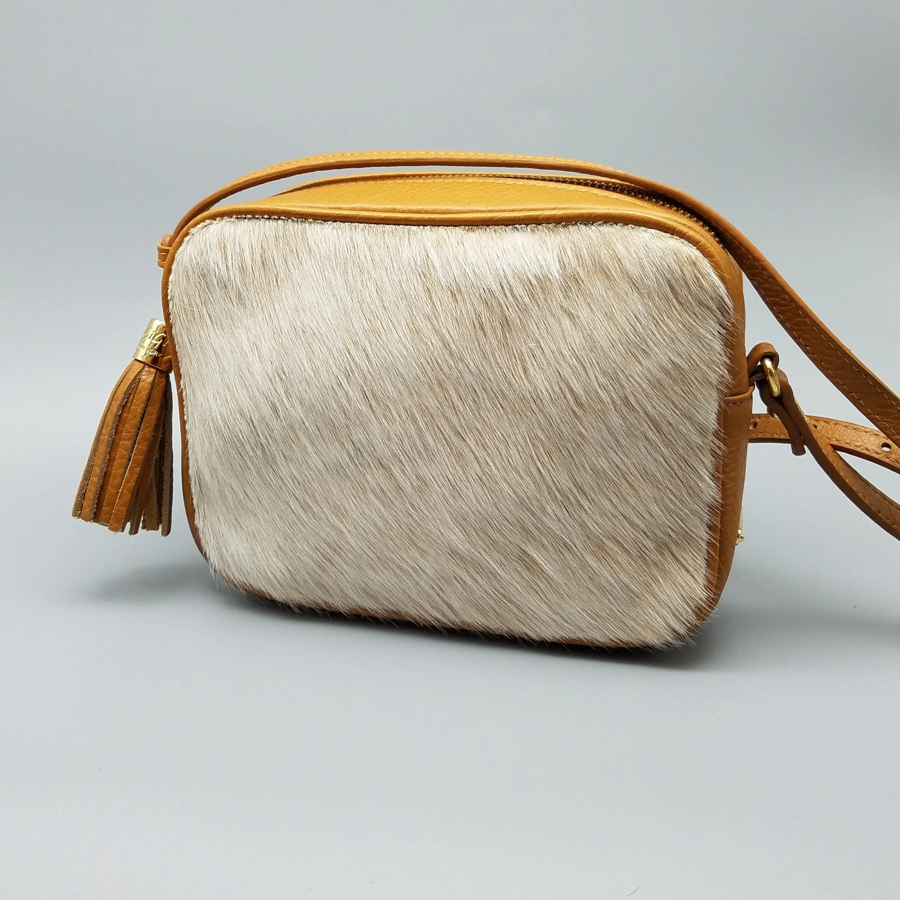 LEATHER & HIDE CROSS BODY