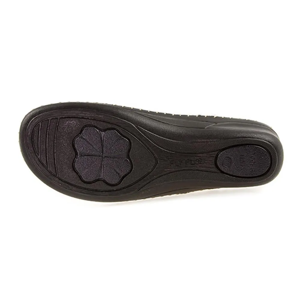 Leather Toe Post with Metal Centre Stud - KFFLY1901 / 146 506