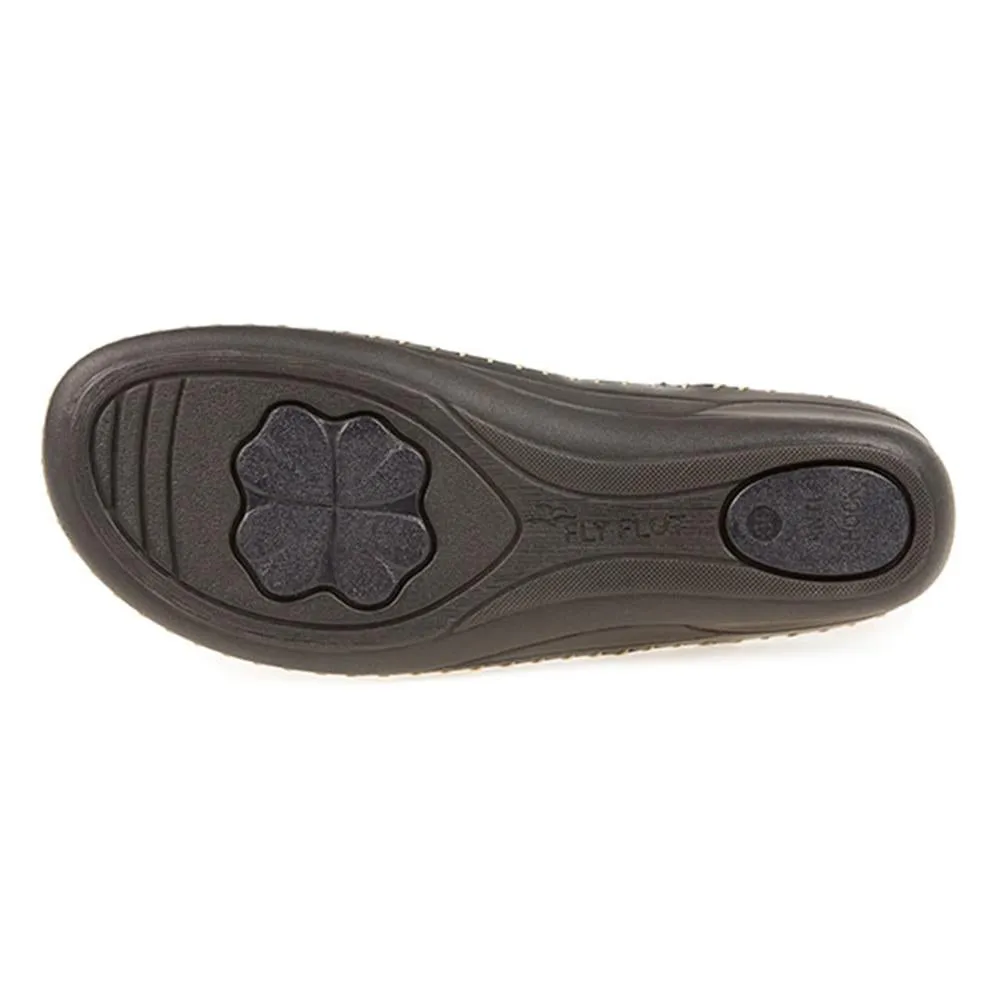 Leather Toe Post with Metal Centre Stud - KFFLY1901 / 146 506