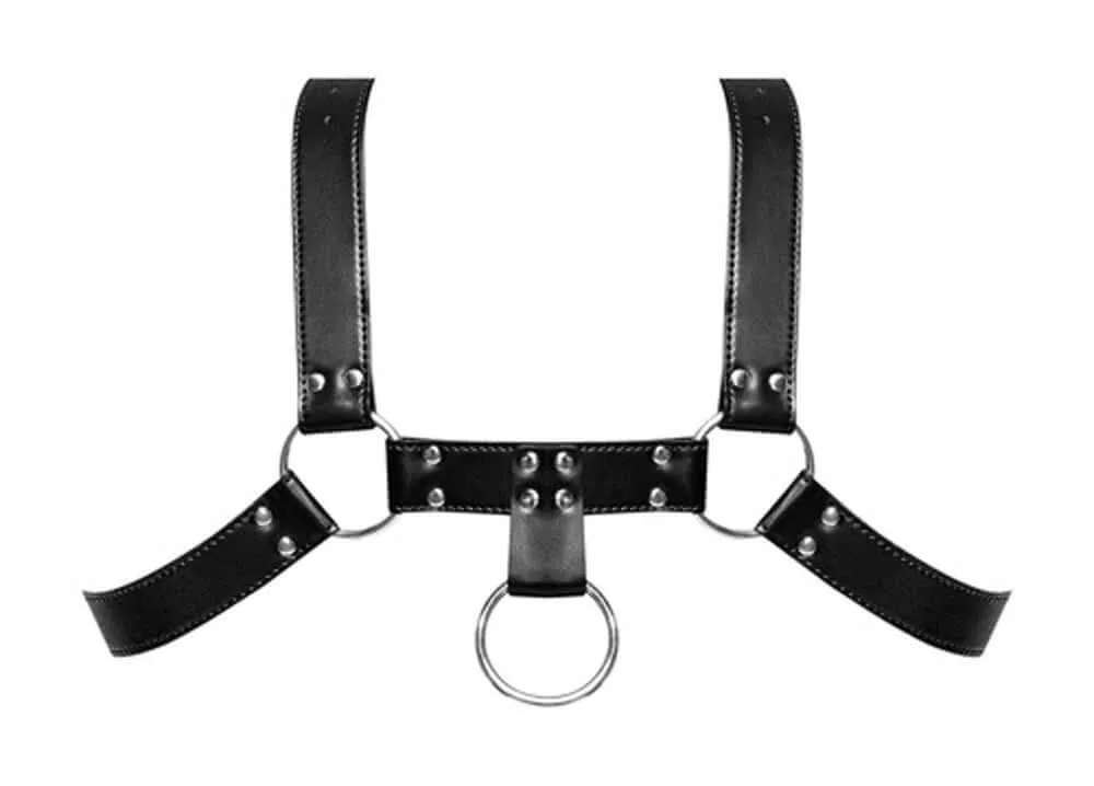 Libra Leather Harness - Black