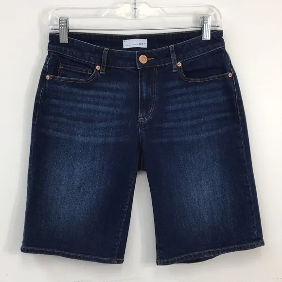 LOFT Women's Jean Shorts Bundle of 2 Size 2 NWT and EXCELLENT Condition