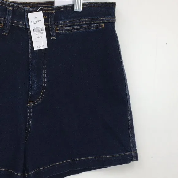 LOFT Women's Jean Shorts Bundle of 2 Size 2 NWT and EXCELLENT Condition