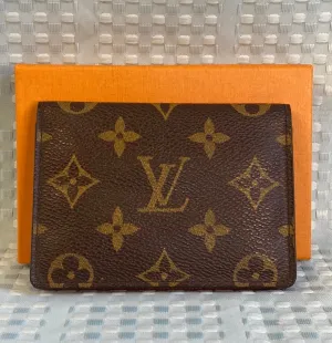Louis Vuitton Monogram Canvas Bifold Card Case