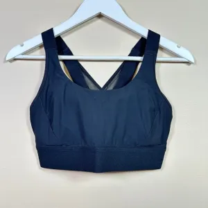 Lululemon Sports Bra Criss Cross Back Medium Support Black Size 8
