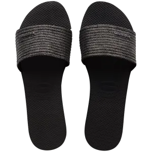 Malta Sandal Metallic Black
