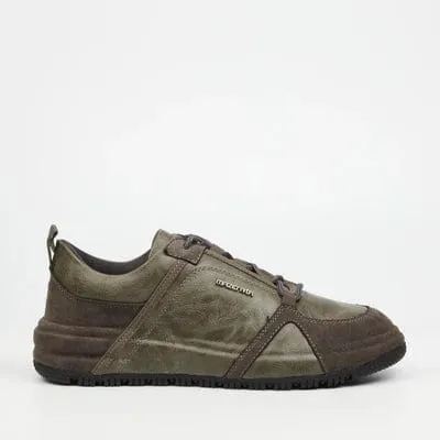 Mazerata Giger 2 Faux Wax Faux/ Suede Sneaker Grey