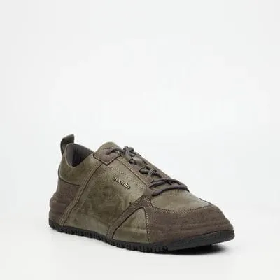 Mazerata Giger 2 Faux Wax Faux/ Suede Sneaker Grey