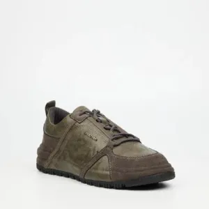 Mazerata Giger 2 Faux Wax Faux/ Suede Sneaker Grey