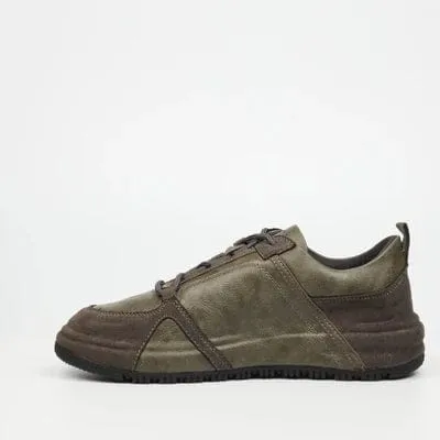 Mazerata Giger 2 Faux Wax Faux/ Suede Sneaker Grey