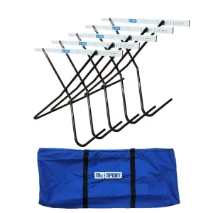 McSport Scissor Hurdle Training 5 Pack with Bag