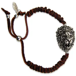 Mens Fleur De Lys Black Bone Bead Bracelet