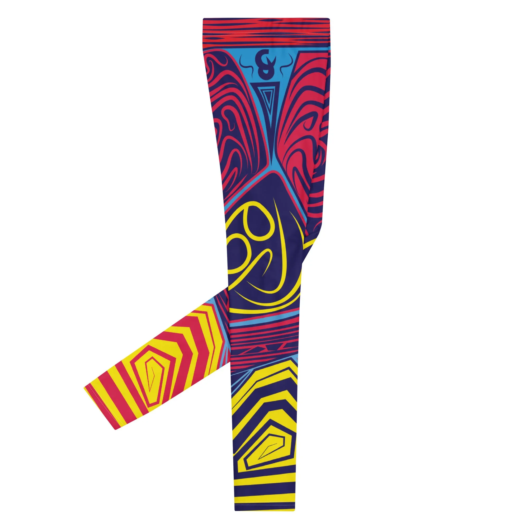Men's Leggings, Luchador Carnival