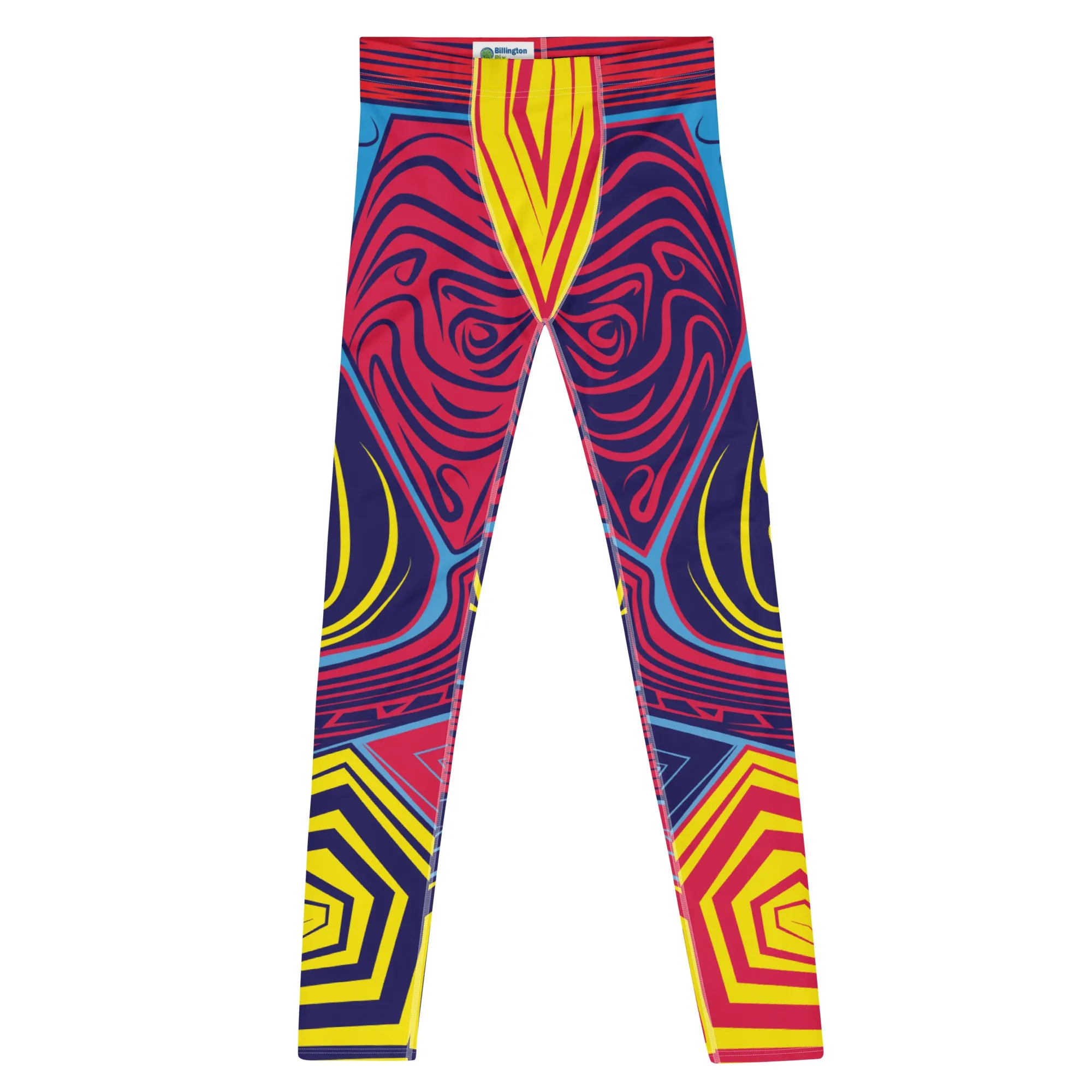 Men's Leggings, Luchador Carnival