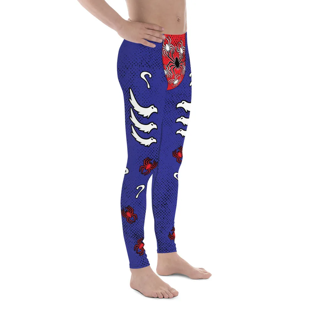 Mens Leggings, Wrestling Superhero
