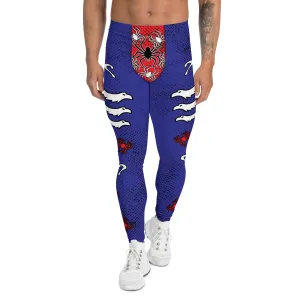 Mens Leggings, Wrestling Superhero