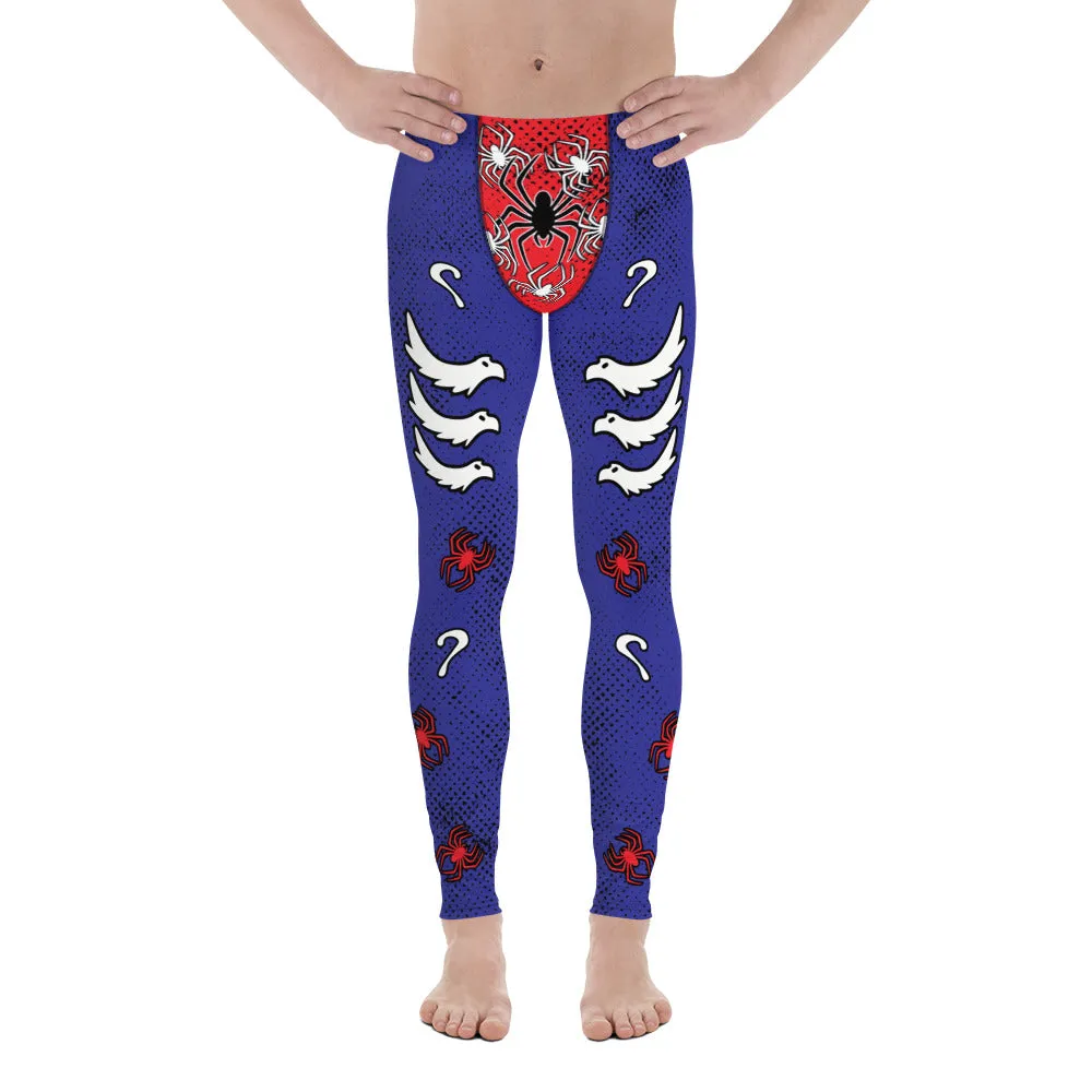 Mens Leggings, Wrestling Superhero