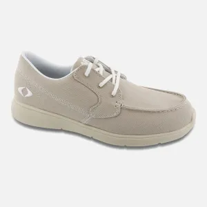 Men's Moc Toe Canvas Loafer - Tan