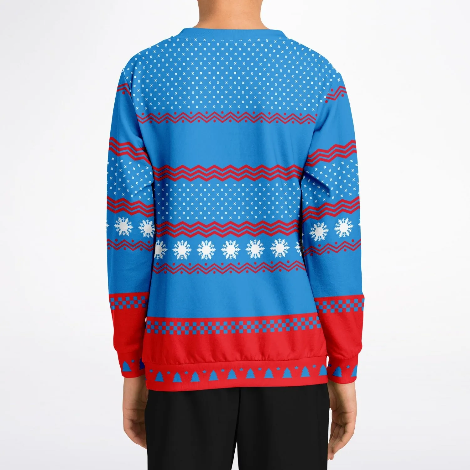 Meowy Christmas - Athletic Kids/Youth Sweatshirt